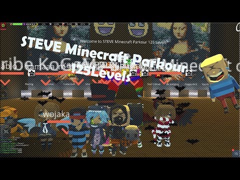 KoGaMa - SpeedRun - STEVE Minecraft Parkour 125 Levels