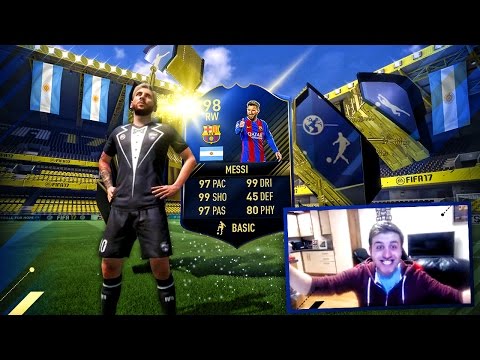 TOTY MESSI IN A PACK!!