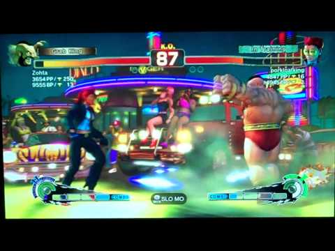 SSF4 AE XBL Zohta vs Wolfkrone