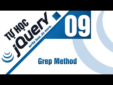 Lập trình jQuery Bài 9 Grep method