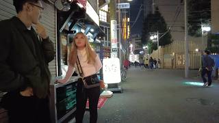 Relaxing Night Walk in Tokyo, Walking in Japan Shinjuku Kabukicho 夜の大久保公園・新宿歌舞伎町をお散歩！ラブホテル街！