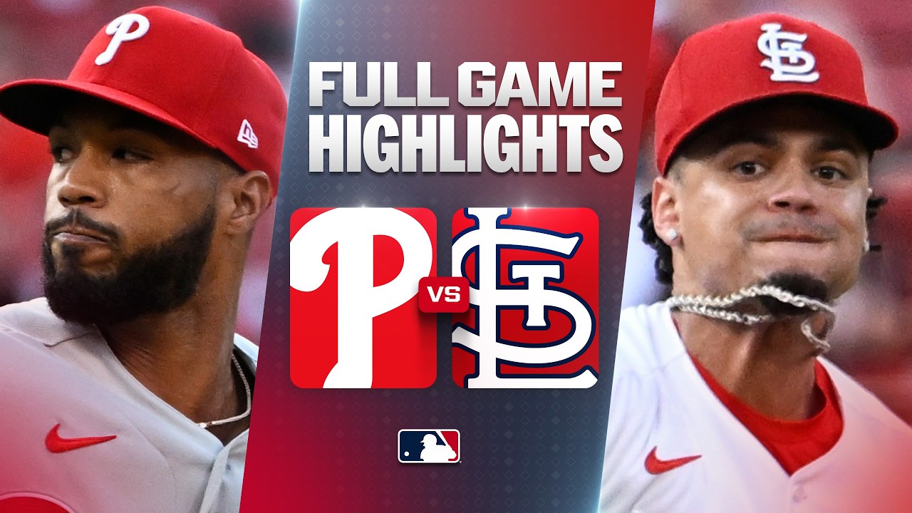 PHILLIES vs. CARDINALS: Official Full Game Highlights (August 11) | 2026 MLB Season