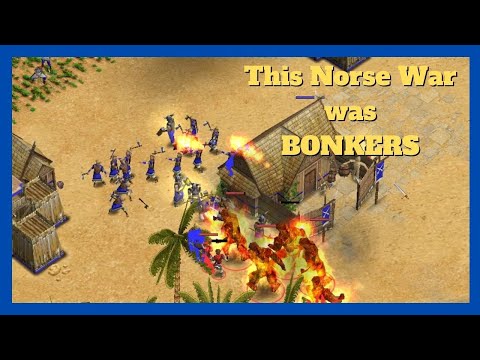 CHAOS. CHAOS EVERYWHERE | Ranked 1v1 Loki vs Thor #aom #ageofempires