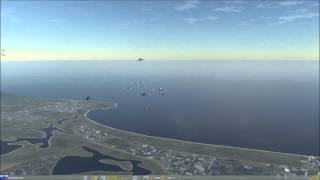DCS World HAWK mulitplayer formation flight and massive explosion