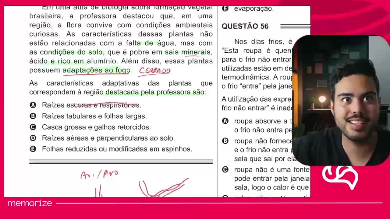 Resolução em Vídeo — Questão 54 ENEM 2016 PPL
