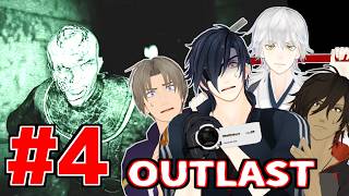 #4【実況】近侍4人が騒がしくてあまり怖くない激ヤバ精神病院【アウトラスト/OUTLAST】