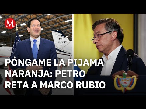 President Gustavo Petro challenges Marco Rubio to put him in jail