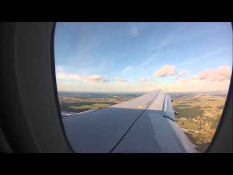 Landing at Maribor Airport (Adria Airways) (JP163)