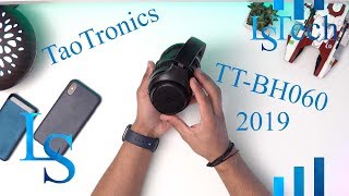 Noise Cancelling Bluetooth Headphones, TaoTronics 2019 Upgrade ANC Wireless Over Ear Headset with Hi