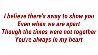 Always In My Heart By; The Moffatts