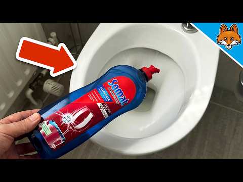 Kippe Klarspüler in deine Toilette und STAUNE WAS PASSIERT💥(Genialer Trick)🤯