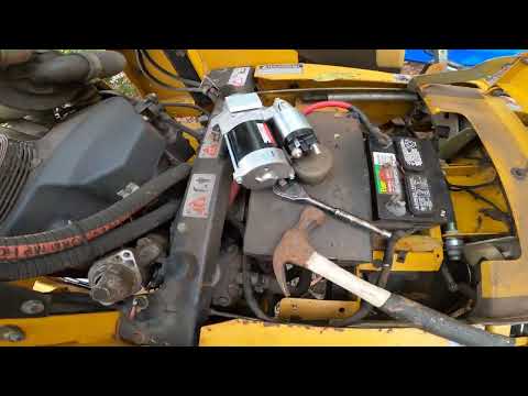 Hustler Super-Z Hyperdrive, Kawasaki Engine Starter Replacement "How To Zero Turn" 12mm Socket