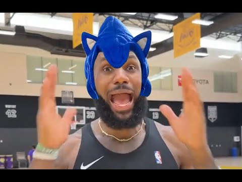 LeBron James scream if you love Sonic the Hedgehog