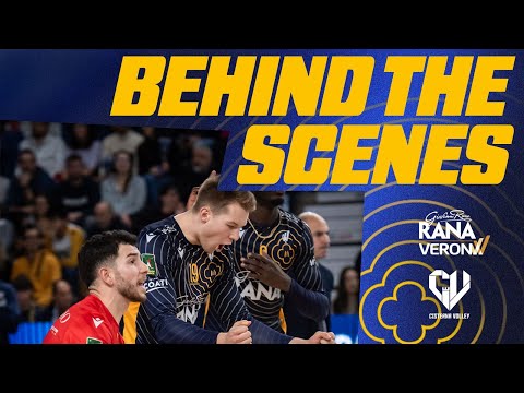 BEHIND THE SCENES | Rana Verona-Cisterna Volley | 03.12.2025