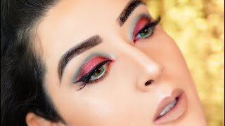 Makeup Tutorial ft.Benefit Brow Products, Zoeva Offline Palette, HudaBeauty Gemstone Obsessions 🙌🏻