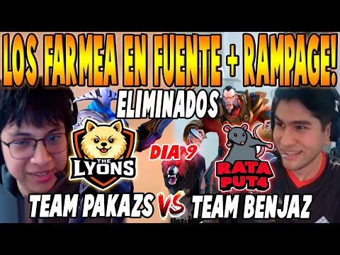 TEAM PAKAZS vs TEAM BENJAZ [BO1] - DARKMAGO RAMPAGE + ELIMINATED! "DAY 9" - ZEINTERNACIONAL 2 DOTA 2