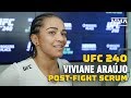 UFC 240: Viviane Araujo Offers To Train Women Suffering From Domestic Violence In Brazil