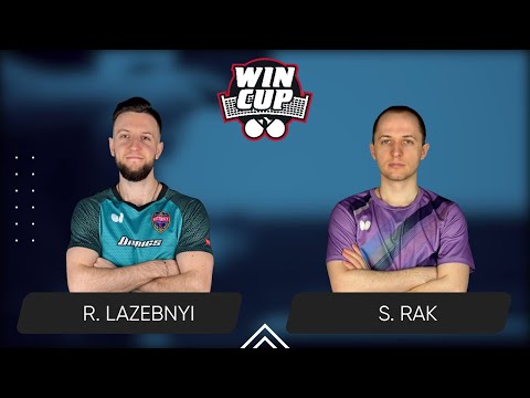 10:45 Ruslan Lazebnyi - Serhii Rak West 2 WIN CUP 27.06.2024 | Table Tennis WINCUP