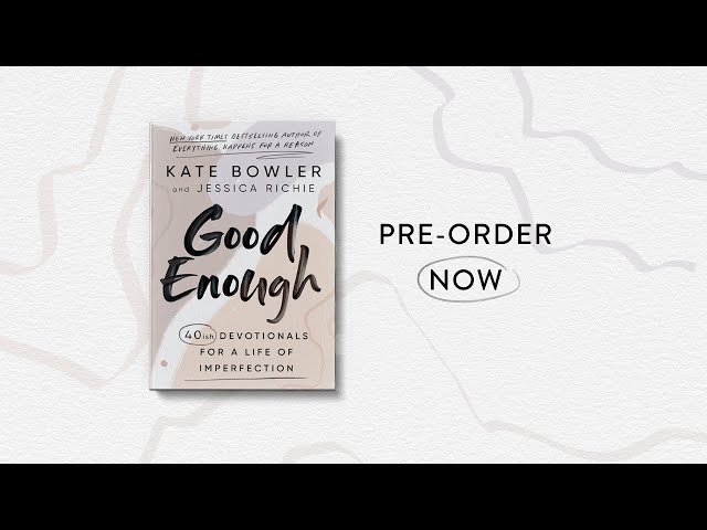Vídeo relacionado con Good Enough: 40ish Devotionals for a Life of Imperfection (English Edition)