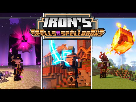 Unbelievable Magic Mod for Minecraft - Iron's Spellbinding Power!