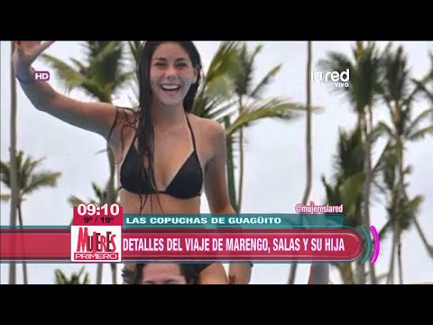 Las vacaciones de Gianella Marengo y Marcelo Salas