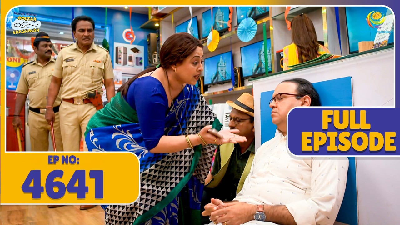 FULL EPISODE! 4641 - Bapuji kis baat pr hue Jethalal pr Gussa  ? | Taarak Mehta Ka Ooltah Chashmah