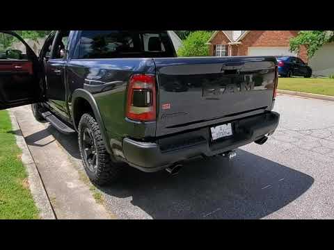 Cherry Bomb Muffler replaced stock before / after