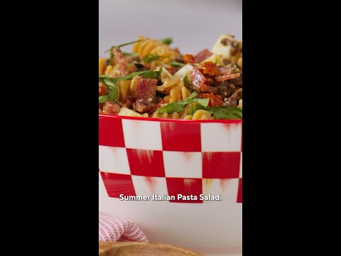 Easy Summer Italian Pasta Salad Recipe | David's Recipe Corner | QVC+ HSN+