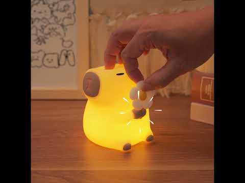 Huggwaii® Capybara Squishy Night Light