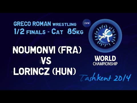 Semifinal - Greco Roman Wrestling 85 kg - M. NOUMONVI (FRA) vs V. LORINCZ (HUN) - Tashkent 2014