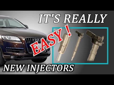 How to save money and change injectors yourself on an on AUDI Q7 3.0 TDI
