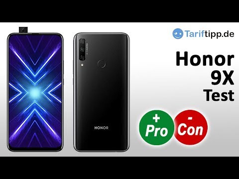 Honor 9X | Test des neuen 6,6" Mittelklasse-Handys mit PopUp-Kamera