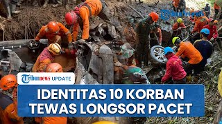 Identitas 10 Korban Tewas Longsor Pacet Mojokerto, Penumpang di 2 Mobil Meninggal Termasuk Balita