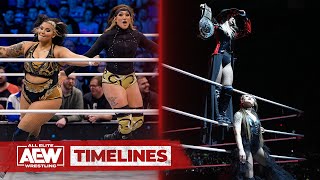 The history between Statlander, Nightingale, Blue, & TBS Champ Julia Hart! |AEW Timelines