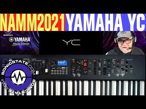 NAMM 2021  - Yamaha YC 73 and YC 88 Stage Keyboards