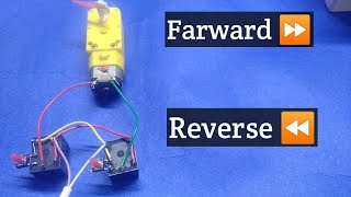 Download the video "How to make DC Motor forward reverse control circuit using relay and push button switch. #electronic"