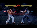 Tekken 1 Remake Kazuya VS Heihachi