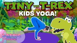 Tiny the T-Rex | A Cosmic Kids Yoga Adventure!