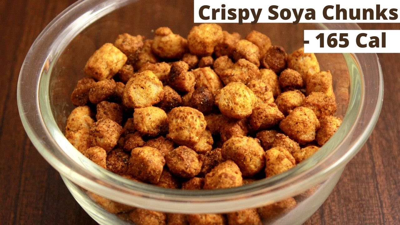 crispy soya chunks fry recipe soya chunks fry soya chunk snacks