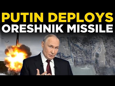 RUSSIA'S HYPERSONIC STRIKE LIVE | Putin Deploys New 'Oreshnik' Missile Against Ukraine; US Reacts