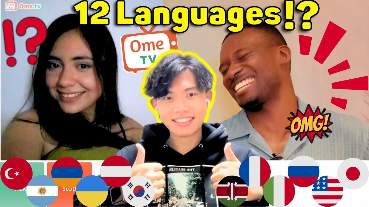 I Spoke 12 Languages to Strangers… Even Famous YouTubers Were Shocked 😳