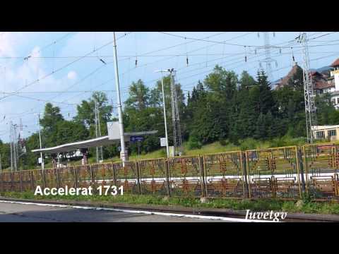 Trenuri  de calatori/ Passengers trains  Predeal 12,,13,14& 15 08 2010