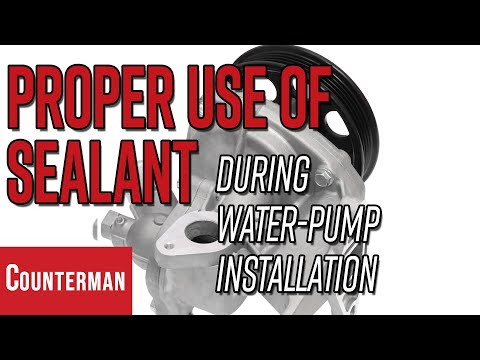 Proper Use of Sealant During Water-Pump Installation