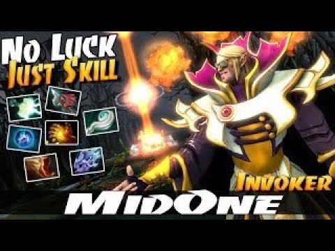 MidOne [Invoker] No Luck Just Skill - Dota 2 Patch 7.01