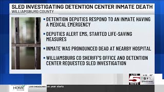 VIDEO: Deputies: Inmate dies after medical emergency at Williamsburg Co. jail