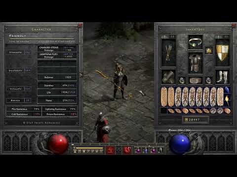 Diablo 2 Resurrected Ladder 2.4 - Javazon Gear/Stats