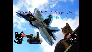 ＃年末特別企画【音声無しエースコンバット7マルチPVP】飛行神経悪い人間No1の空猫が2019年最後のマルチにF-22で挑む！「フライト」