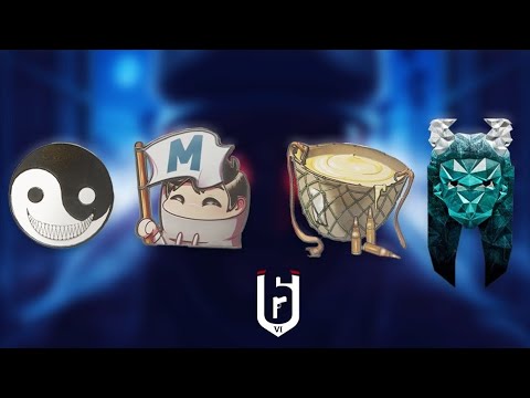 4 NEW Streamer Charms Coming In Operation Crimson Heist Revealed! Rainbow Six Siege