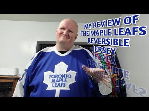 My take on the new Toronto Maple Leafs reversible jersey designed by them and Justin Bieber