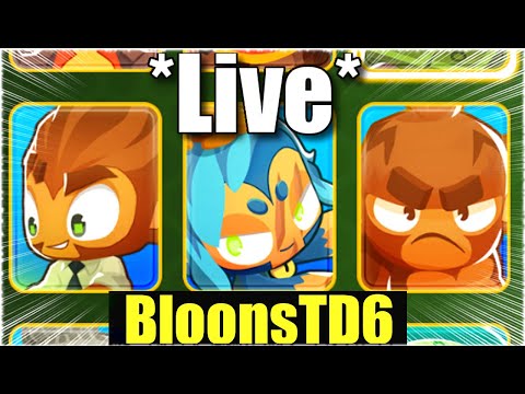 *LIVE* MIT HELDEN SPIELEN BIS ICH DEN VERSTAND VERLIERE! - Bloons TD6 [Deutsch/German]
